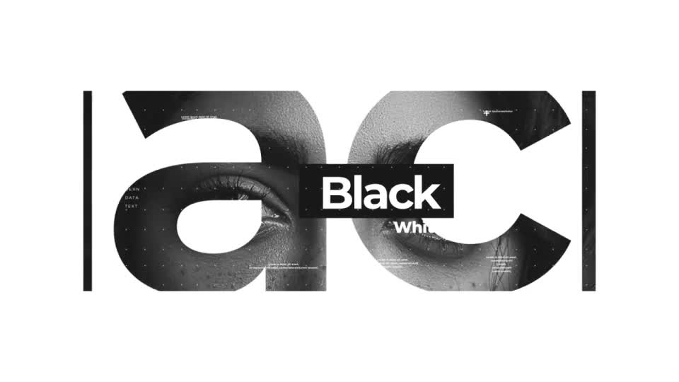 Black White Opener Videohive 28456773 After Effects Image 1