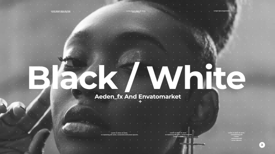 Black White Opener Videohive 28456773 After Effects Image 9