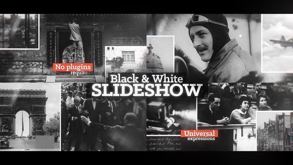 Black & White Slideshow - Videohive 32864433 Download