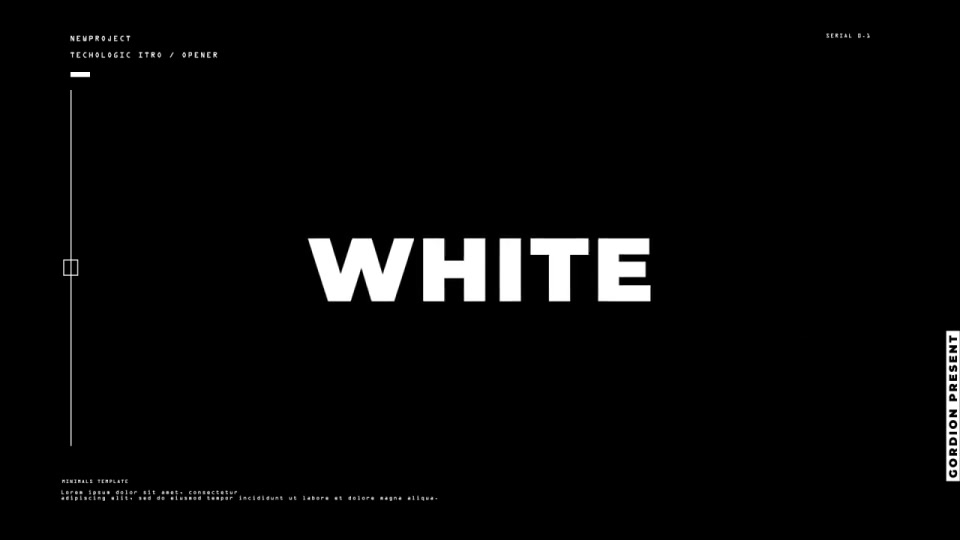 Black White Titles Opener Videohive 35449701 After Effects Image 10