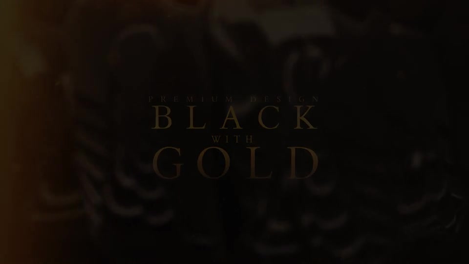 Black with Gold Videohive 23144791 After Effects Image 12
