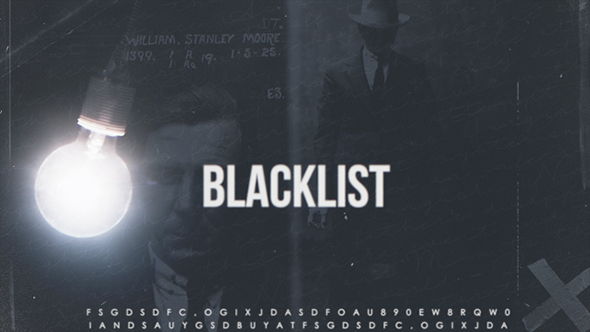 Blacklist - Download Videohive 14744257