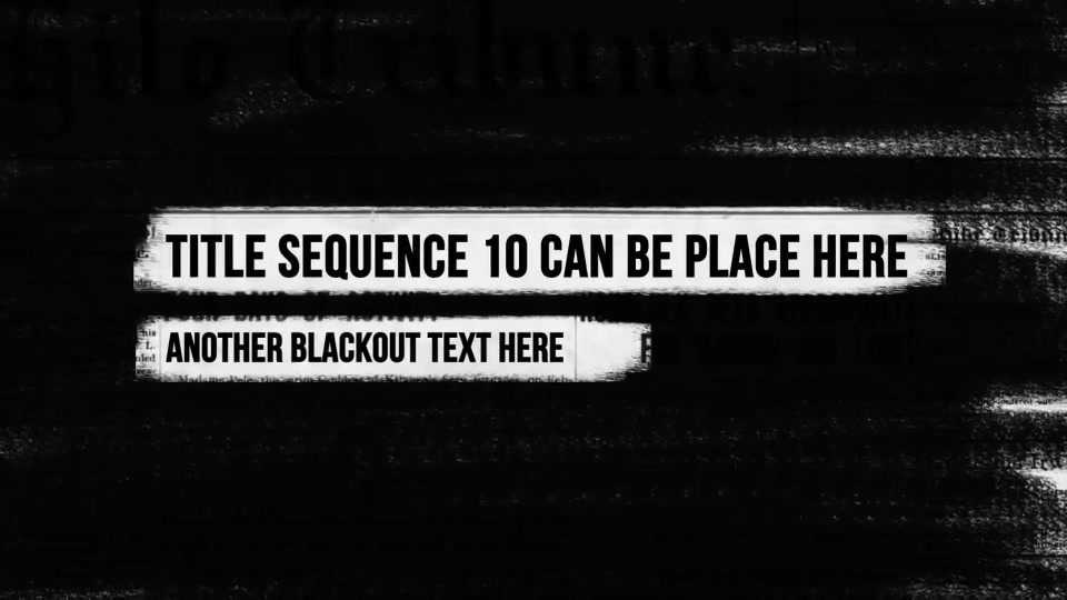 Blackout Titles Videohive 10973402 After Effects Image 13