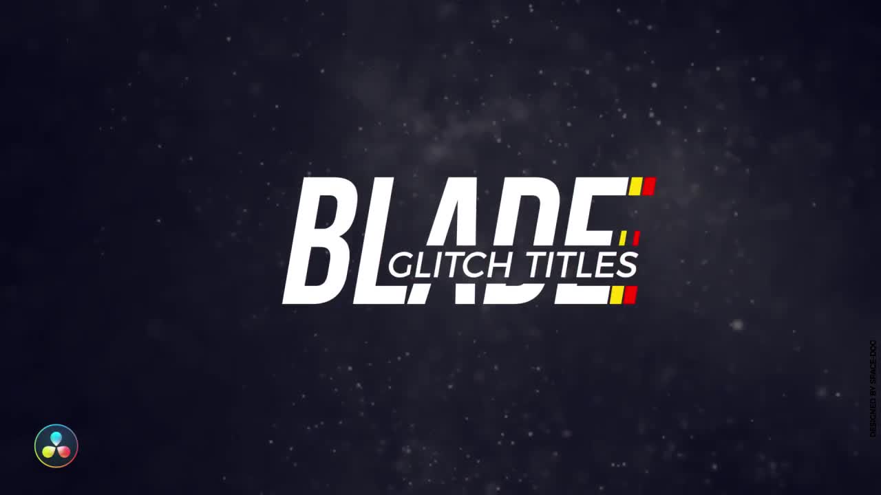 Blade Glitch Titles | DaVinci Resolve Videohive 30335813 DaVinci Resolve Image 1