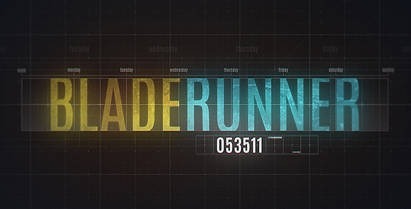 Blade Runner - Download Videohive 20971584