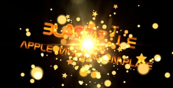 Blast Title Sequence Apple Motion Template - Download 3384943 Videohive