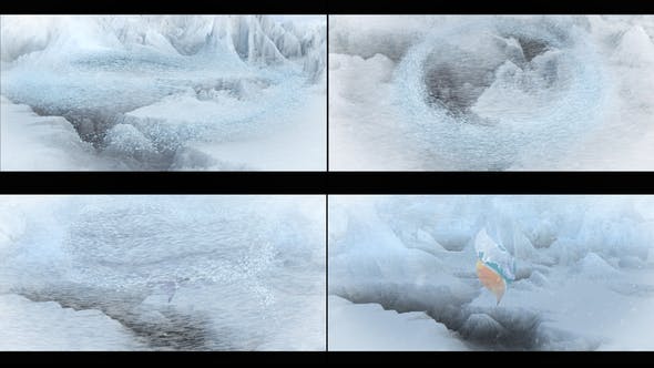 Blizzard Snow Winter Logo - Download Videohive 34772531