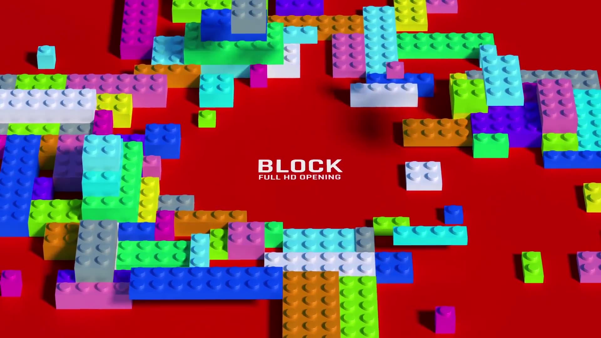 Block Opening/Kids Youtube TV Intro/ Children Show/ Cartoon/ School Education/ Toys Bricks/ Legoland Videohive 26351874 After Effects Image 2