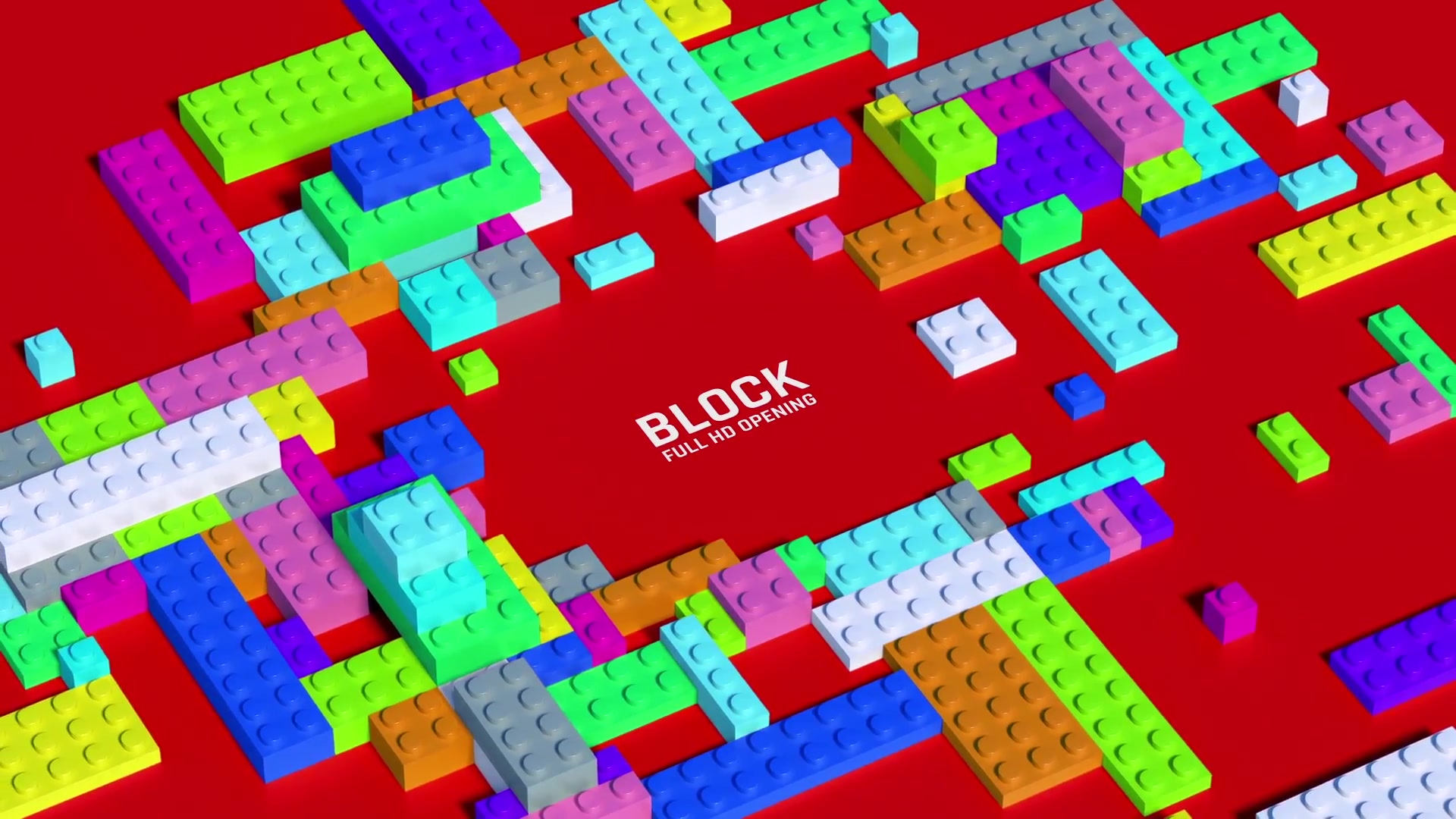Block Opening/Kids Youtube TV Intro/ Children Show/ Cartoon/ School Education/ Toys Bricks/ Legoland Videohive 26351874 After Effects Image 3