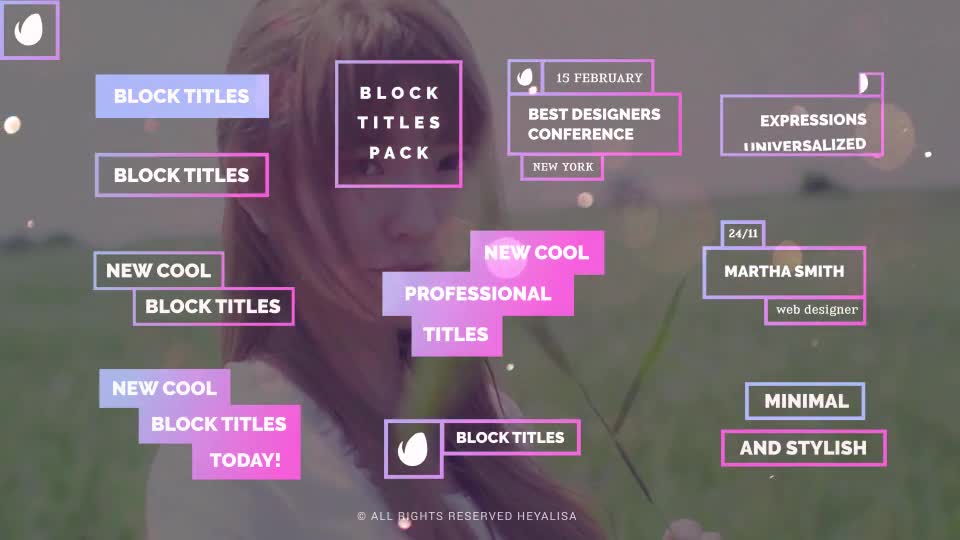 Block | Premium Titles Videohive 15929296 After Effects Image 1