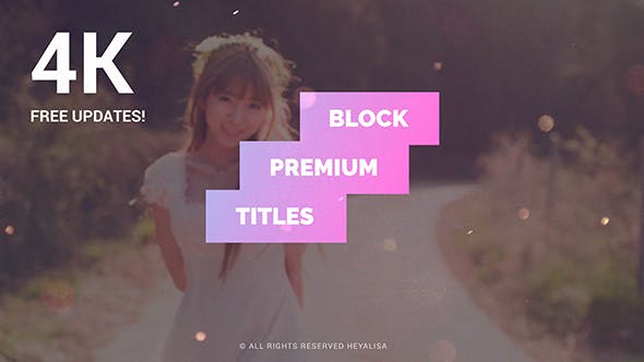 Block | Premium Titles - Download 15929296 Videohive