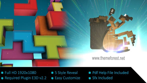 Block Puzzle Logo - 21357867 Download Videohive