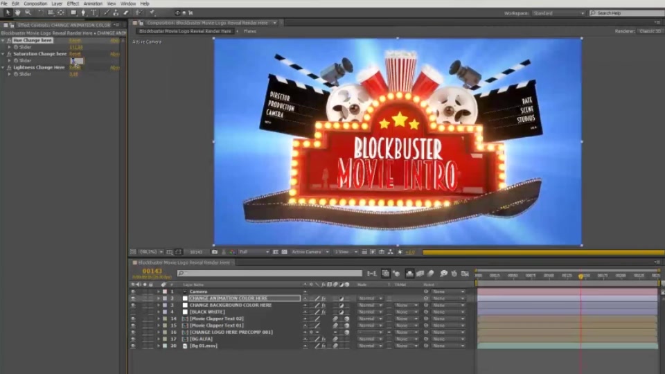 Blockbuster Movie Logo Reveal Videohive 19579681 After Effects Image 10