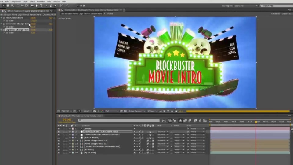Blockbuster Movie Logo Reveal Videohive 19579681 After Effects Image 11