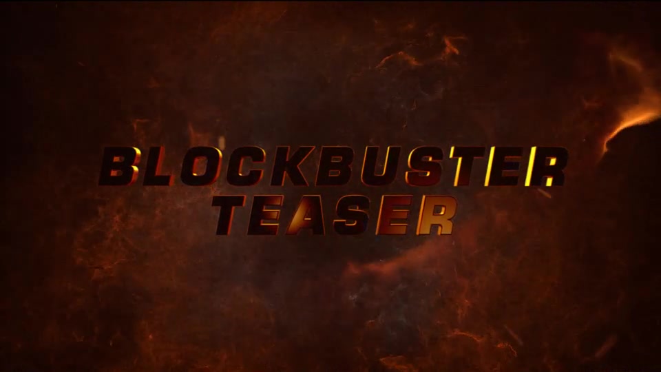 Blockbuster Teaser Videohive 12872642 After Effects Image 9