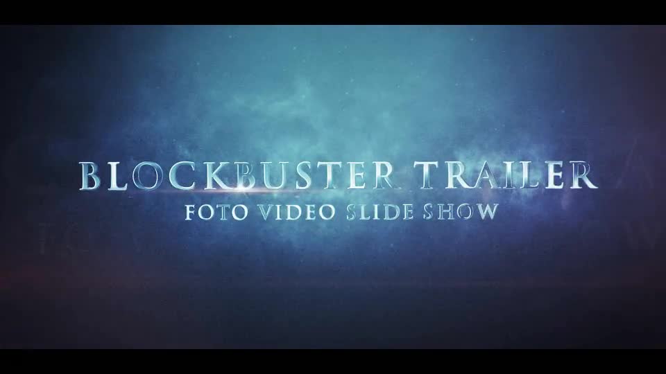 Blockbuster Trailer Videohive 13634512 After Effects Image 1