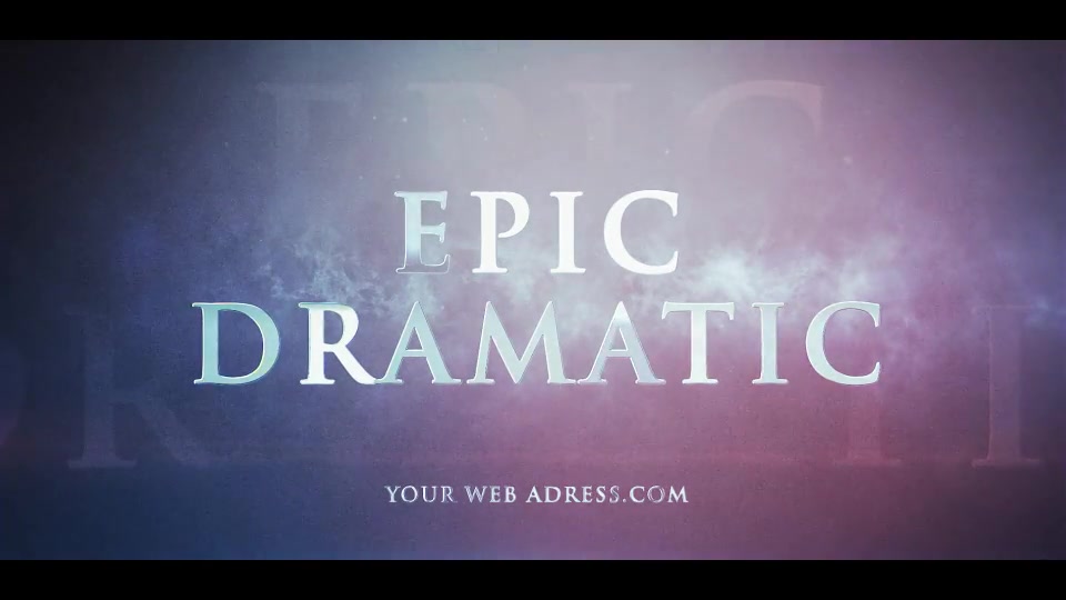 Blockbuster Trailer Videohive 13634512 After Effects Image 13
