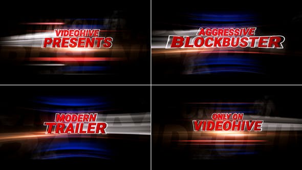 Blockbuster Trailer \ Action Trailer - 37262612 Download Videohive