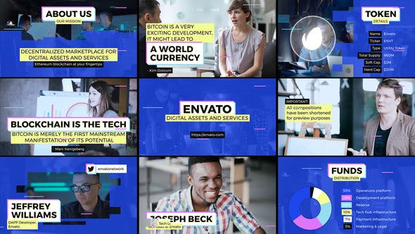 Blockchain Startup Overview - Videohive Download 23433663