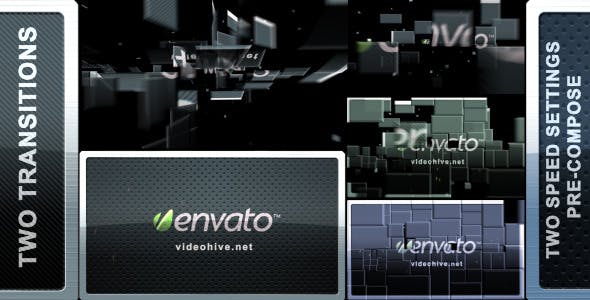 Blocks Transition (2 in 1) - Download Videohive 577417