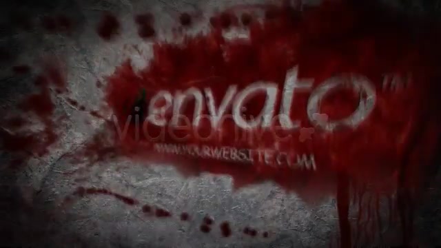 Blood Titles and Slideshow Opener Videohive 3296729 After Effects Image 6