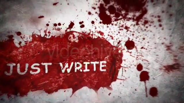 Blood Titles and Slideshow Opener Videohive 3296729 After Effects Image 8