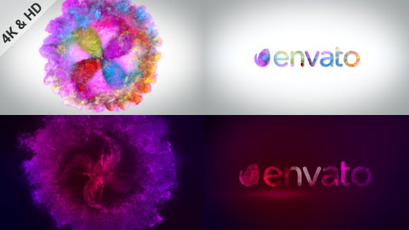 Blooming Particles Logo 4k - 19751878 Download Videohive