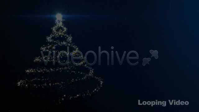 Blue Christmas Tree Backdrop Series of 2 + LOOP Videohive 1104348 Motion Graphics Image 5