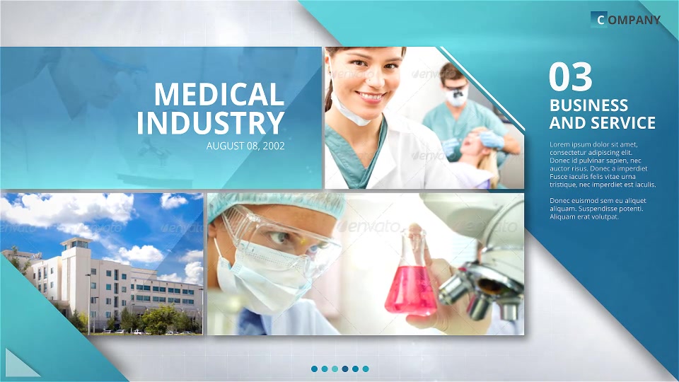 BLUE Corporate Video Package - Download Videohive 16048452