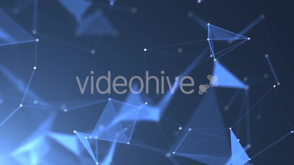 Blue Crystal Lattices Background - Download Videohive 18152910