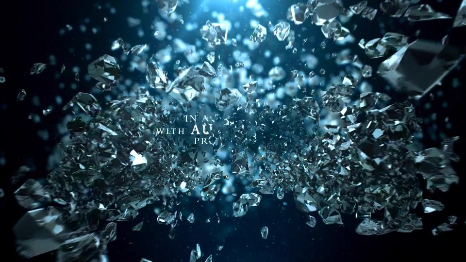 after effects project blue crystal pack download free