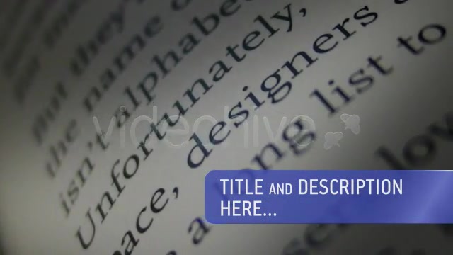 Blue Lower Third Videohive 114582 Motion Graphics Image 4