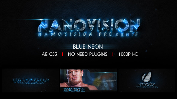 Blue Neon V.1 - Download Videohive 6030075