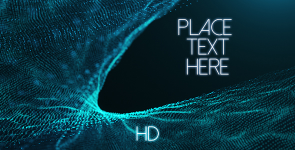 Blue Particles Background - Download Videohive 19912140