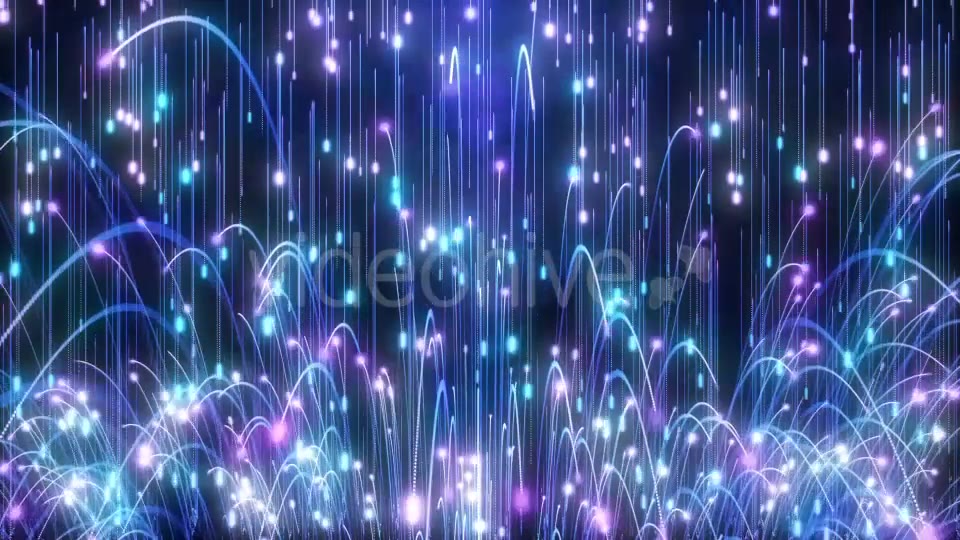 Blue Particles Bounce - Download Videohive 21078179