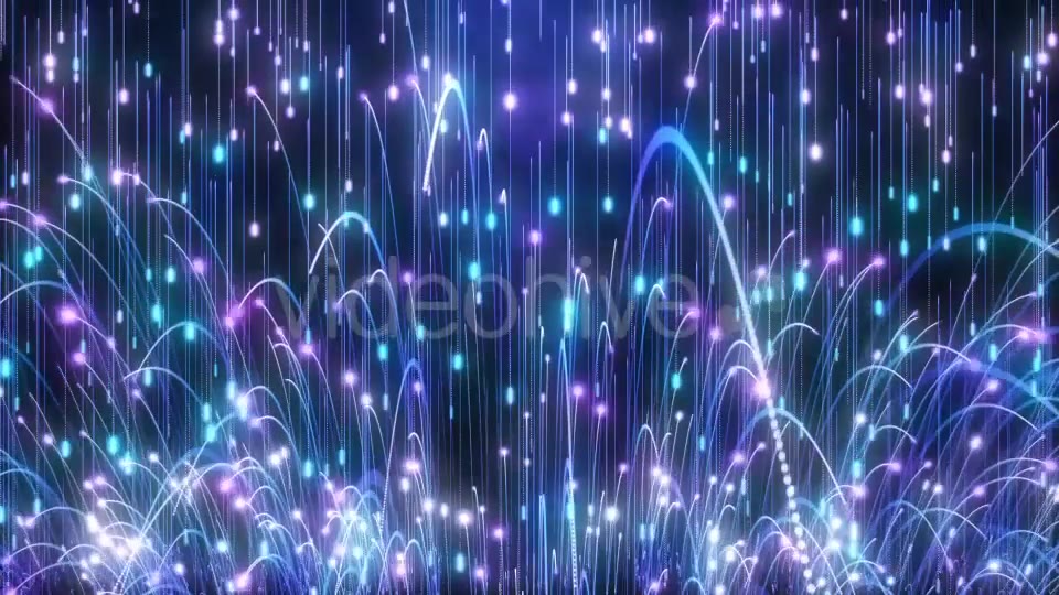 Blue Particles Bounce - Download Videohive 21078179