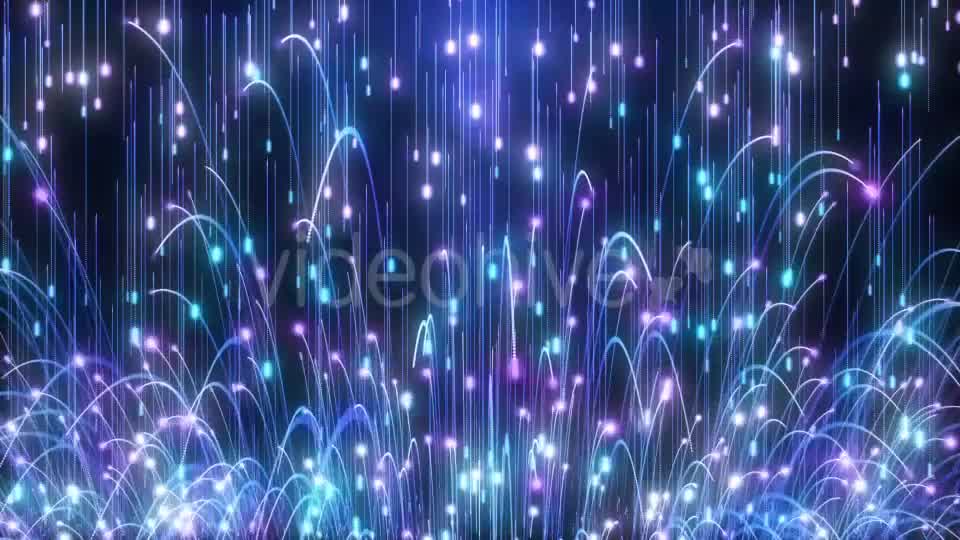 Blue Particles Bounce - Download Videohive 21078179