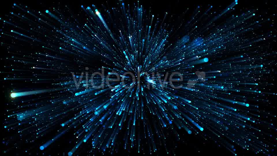 Blue Particles in Space - Download Videohive 20860172