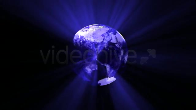 Blue Rays Globe Videohive 15538 Motion Graphics Image 10
