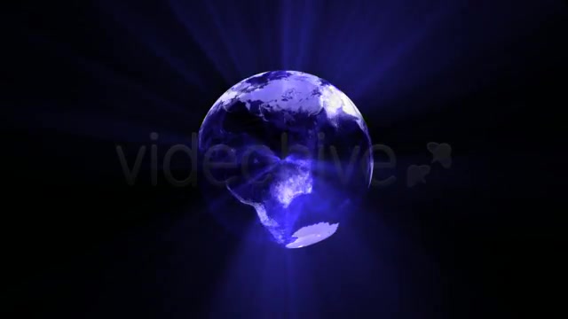 Blue Rays Globe Videohive 15538 Motion Graphics Image 11