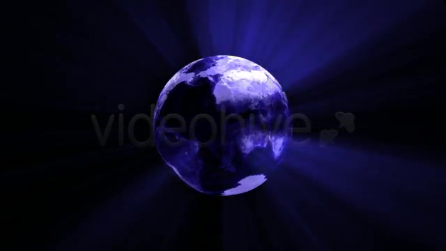 Blue Rays Globe Videohive 15538 Motion Graphics Image 12