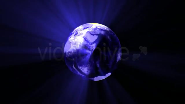 Blue Rays Globe Videohive 15538 Motion Graphics Image 2