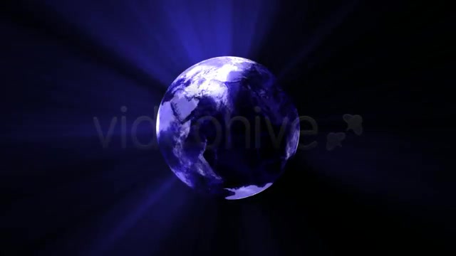 Blue Rays Globe Videohive 15538 Motion Graphics Image 3