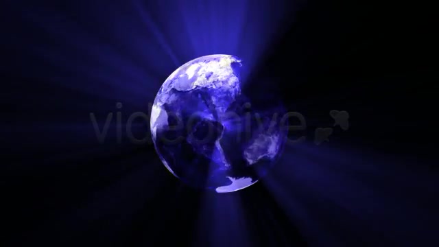 Blue Rays Globe Videohive 15538 Motion Graphics Image 4