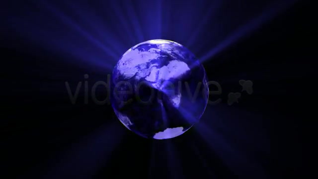 Blue Rays Globe Videohive 15538 Motion Graphics Image 8