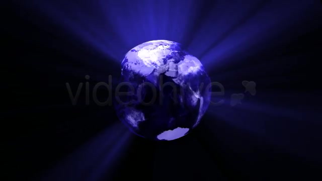 Blue Rays Globe Videohive 15538 Motion Graphics Image 9
