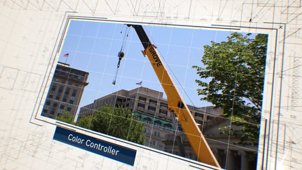 Blueprint Construction Slideshow - Videohive Download 23198916