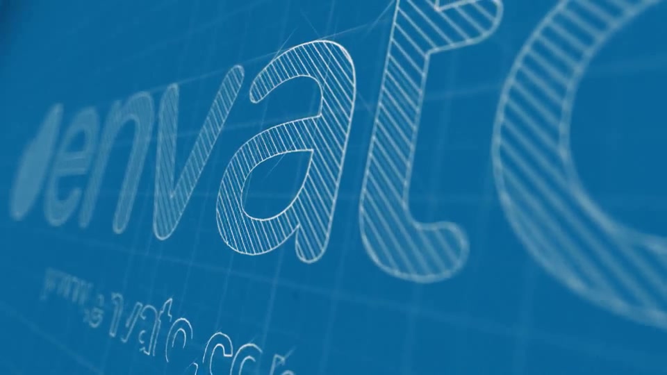 Blueprint Logo Reveal Videohive 8737282 After Effects Image 2