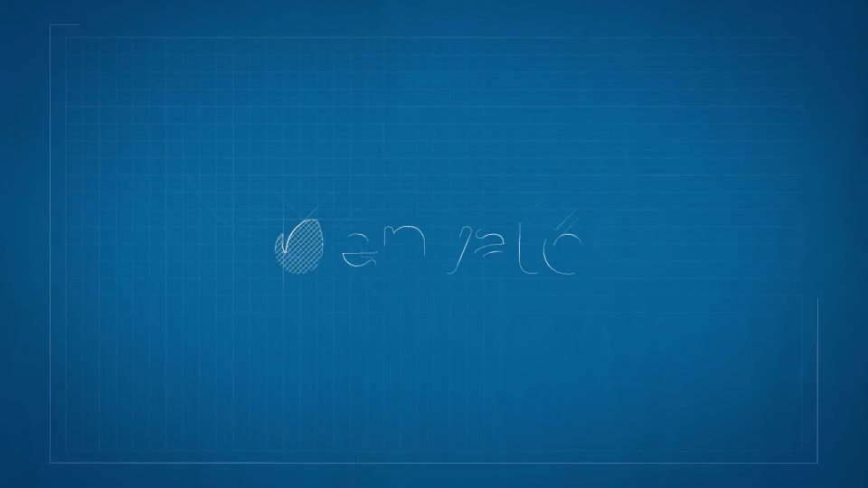 Blueprint Logo Reveal Videohive 8737282 After Effects Image 5