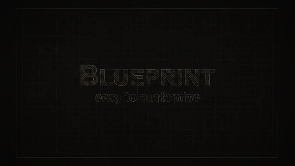 Blueprint Logo Reveal Videohive 8737282 After Effects Image 8